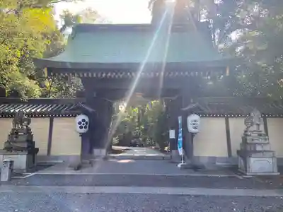 北野天満宮の山門・神門