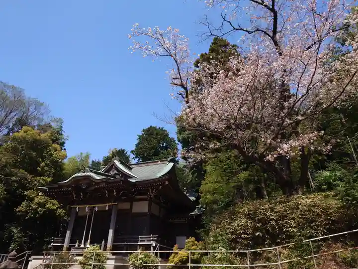 西八朔杉山神社の本殿・本堂