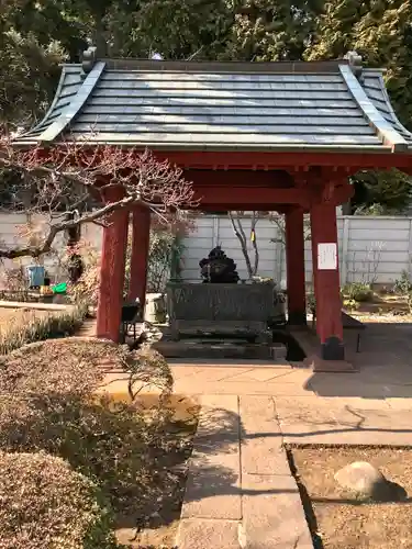 寛永寺開山堂の手水