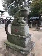 高津諏訪神社の狛犬