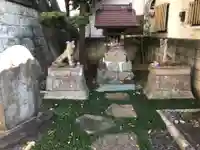 方南・大山神社の狛犬