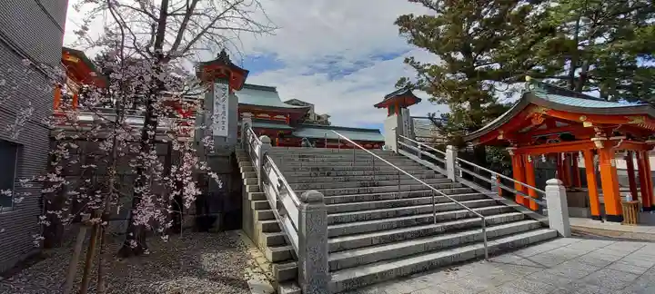 五社神社 諏訪神社の手水舎