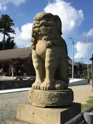 佐太神社の狛犬