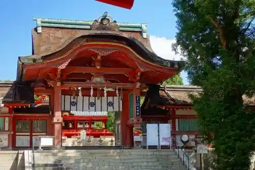 石清水八幡宮の山門・神門