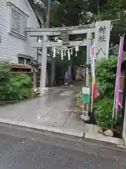 戸越八幡神社の鳥居