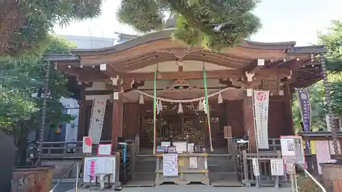 鳩森八幡神社の本殿・本堂
