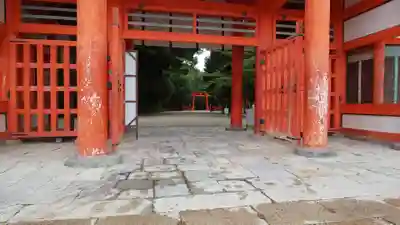 賀茂御祖神社(下鴨神社)の山門・神門