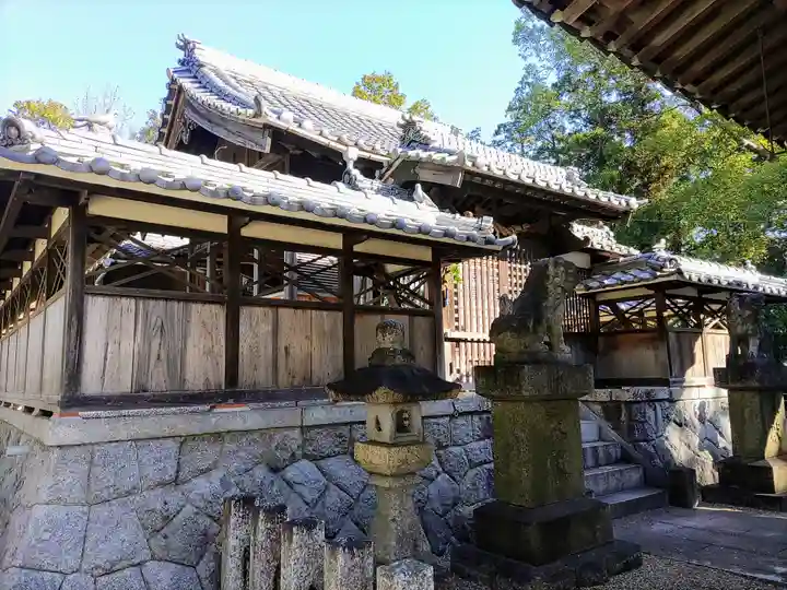 折戸八幡社の本殿・本堂