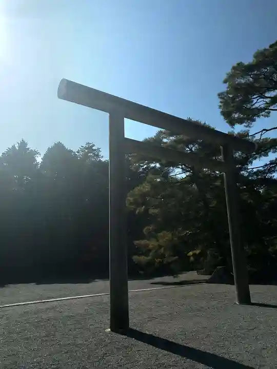 大正天皇多摩陵の鳥居