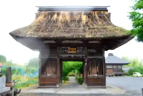 永福寺の山門