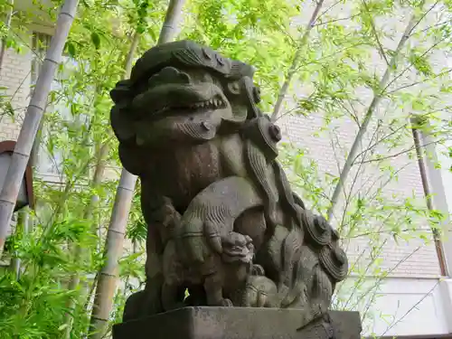 雉子神社の狛犬