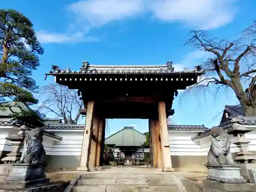 長松院の山門