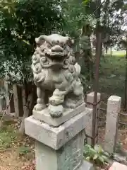 成海神社（羽黒八幡宮）の狛犬