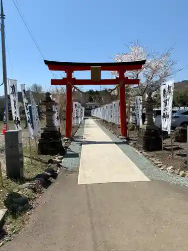 秋保神社の鳥居