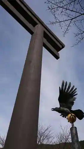 大斎原（熊野本宮大社旧社地）の鳥居