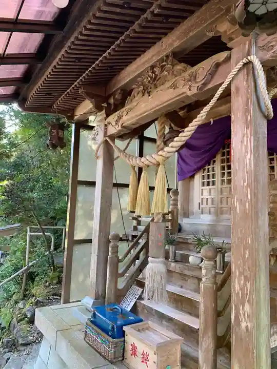 弁財天白龍王大権現の本殿・本堂