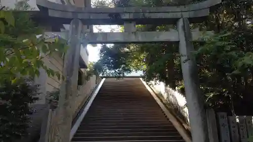 東雲神社の鳥居