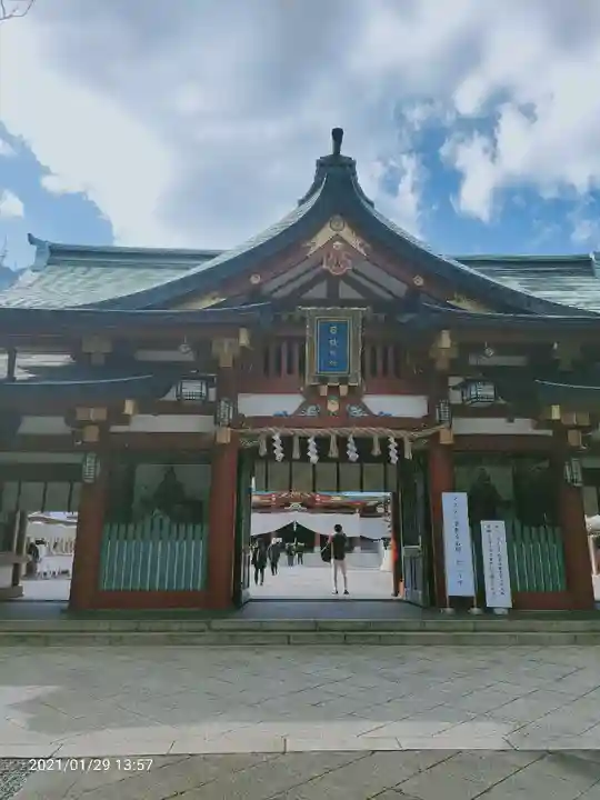 日枝神社の山門・神門