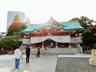 日枝神社の本殿・本堂