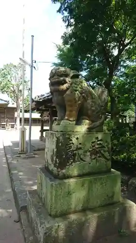 鶴谷八幡宮の狛犬