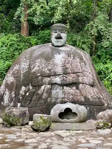 万治の石仏の仏像