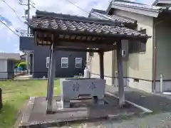 神明社の手水