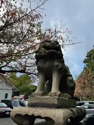 豊山八幡神社の狛犬