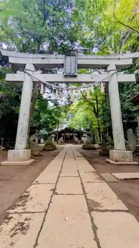 七百餘所神社 の鳥居