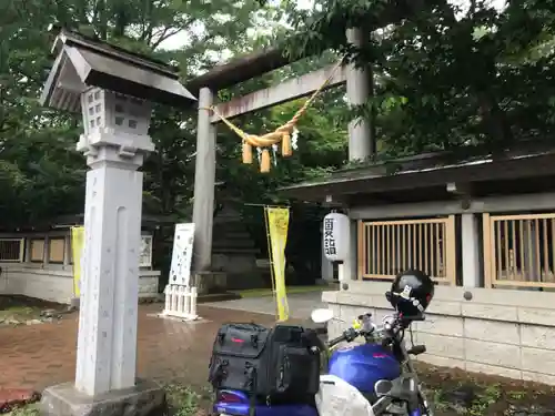 帯廣神社の鳥居