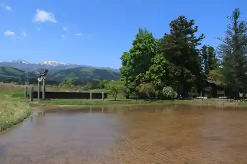 庄野菅原神社の景色