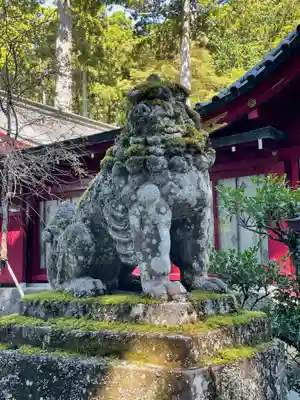 箱根神社の狛犬