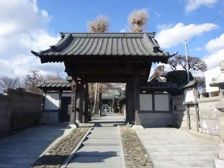 宗川寺の山門・神門