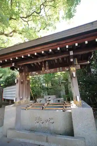 王子神社の手水