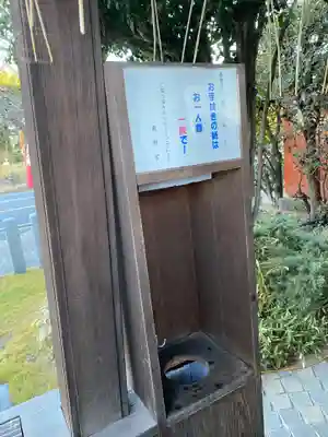 前橋東照宮の手水舎