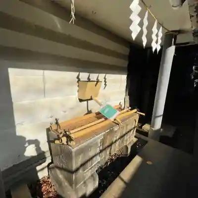 櫻田神社の手水舎