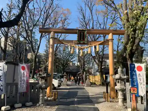 蛇窪神社の鳥居