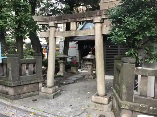 竹森神社の鳥居