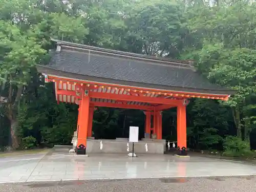 宇佐神宮の手水舎