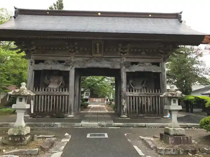 常堅寺の山門・神門