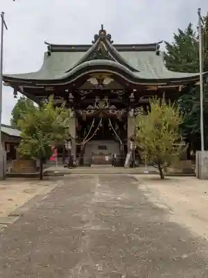 諏訪神社の本殿・本堂