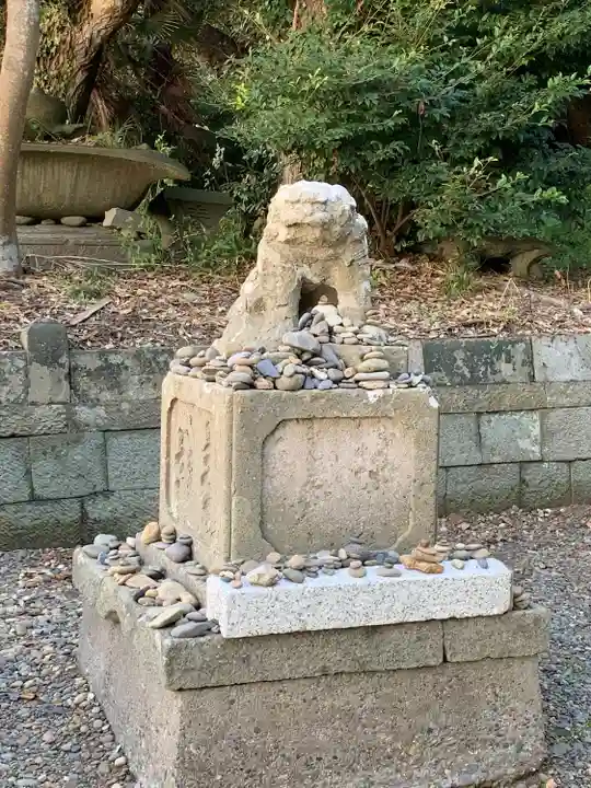 大洗磯前神社の狛犬