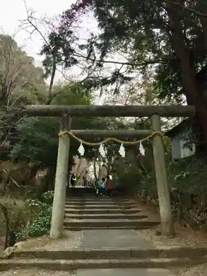 唐澤山神社の鳥居