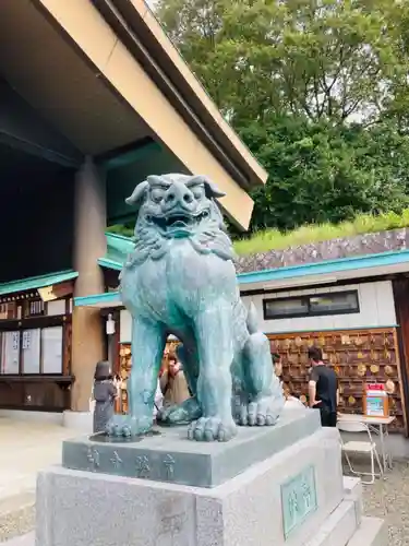 常陸国出雲大社の狛犬