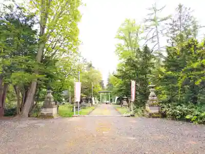 興部神社の景色