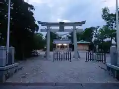 二本木八幡社の鳥居