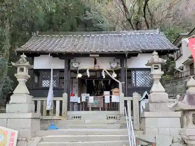 氷室神社の本殿・本堂