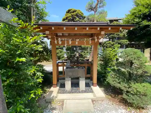 天明稲荷神社の手水