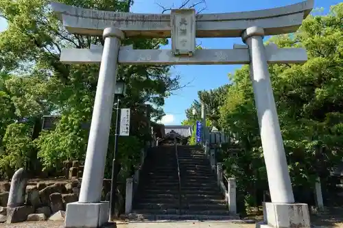 岡崎天満宮の鳥居