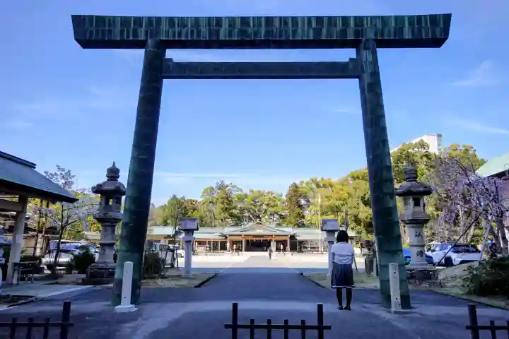 三重縣護國神社の鳥居