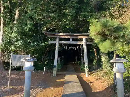 籰繰神社の鳥居